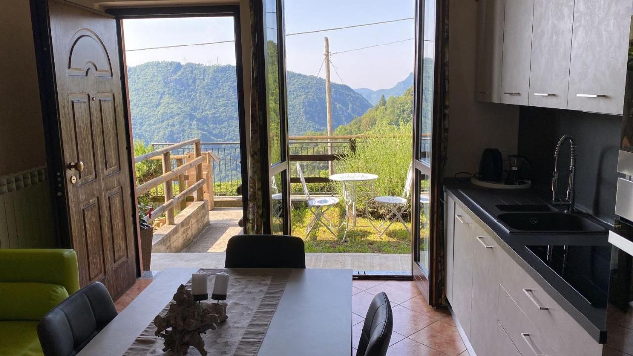 La Casa Panoramica Daire Madonna della Costa Dış mekan fotoğraf